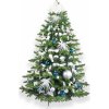 Vánoční stromek LAALU Ozdobený stromeček POLÁRNÍ RŮŽOVÁ II 450 cm s 222 ks ozdob a dekorací