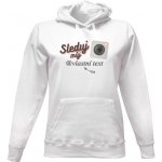 Dámská mikina s kapucí s potiskem mikina Sleduj můj INSTAGRAM s vlastním textem bílá – Hledejceny.cz