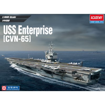 Academy Model Kit USS Enterprise CVN 65 14400 1:600