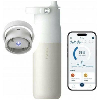 Larq Bottle PureVis 2 680 ml granite white – Zboží Mobilmania