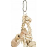 TRIXIE dřevěná houpačka s ozdobami velká 20 x 29 cm – Zboží Dáma