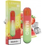 Lio Nano Pro ZERO Strawberry Watermelon Ice 0 mg 800 potáhnutí – Sleviste.cz