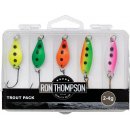 Ron Thompson Sada Třpytek Trout Pack 1 2-4g 5ks + Lure Box