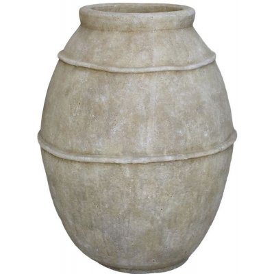 Béžová antik dekorační terakotová váza Lourdes - Ø 52*72 cm - Chic Antique – Hledejceny.cz