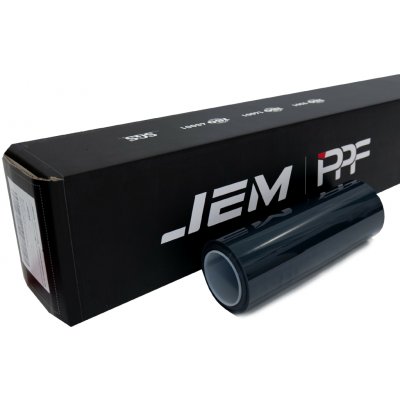 JEM PPF smoked black – středně tmavá (1m x 0,3m) ochranná transparentní fólie na světla – Zbozi.Blesk.cz