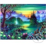 Norimpex Diamantový obrázek malování Tajemný hrad 30 x 40 cm – Zboží Mobilmania