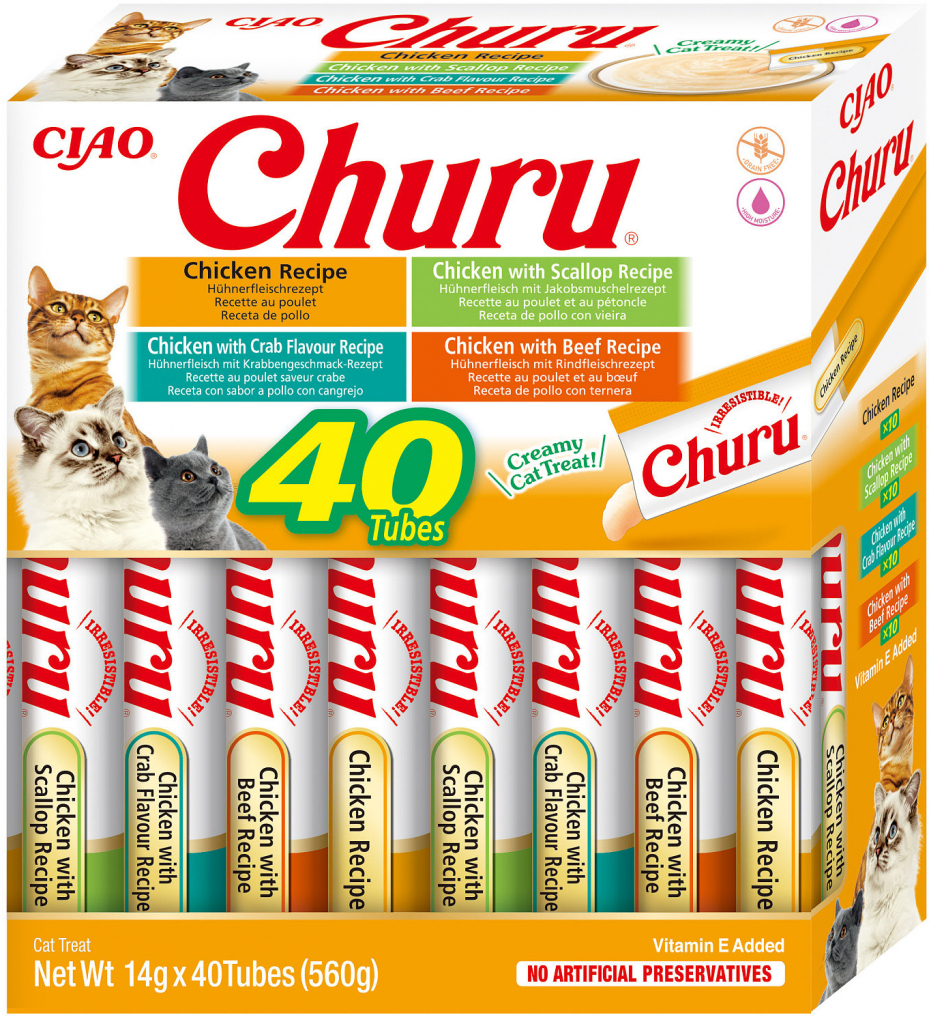 Churu Cat BOX Chicken Variety 40 x 14 g