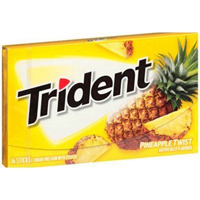 Mondelez Trident Pineapple Twist Gum 27 g – Zboží Dáma