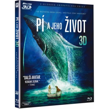 Pí a jeho život 2D+3D BD