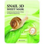 Missha Snail 3D Sheet Mask se šnečím extraktem 23 g – Zboží Dáma