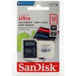 SanDisk microSDHC UHS-I U1 32 GB SDSQUNR-032G-GN3MA – Hledejceny.cz