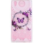 Pouzdro Bossi gelové Sony Xperia L1 - růžový motýlek – Zboží Živě