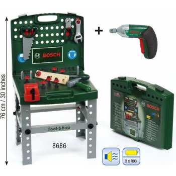 Bosch pracovní stůl v kufříku s akušroubovákem