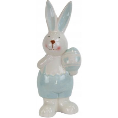 Velikonoční keramická figurka zajíce, 21 cm – Hledejceny.cz