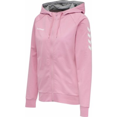 Hummel mikina s kapucí GO COTTON ZIP hoodie WOMAN 204232-3257