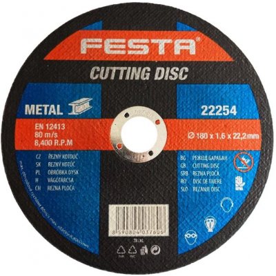 Festa Kotouč řezný na ocel 180x1,6mm – Zboží Dáma