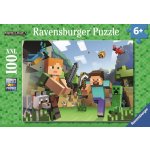 Ravensburger Minecraft Monstra z Minecraftu 100 dílků – Zboží Dáma