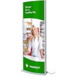 Jansen Display LED světelný totem ARCUATO Velikost: 700 x 2000 mm – Zboží Mobilmania