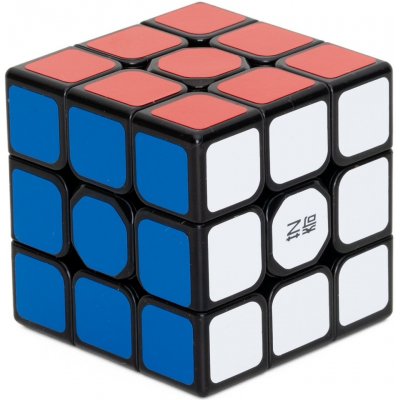 QiYi Sail W Rubikova kostka 3x3x3 černá s nálepkami – Sleviste.cz