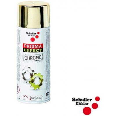 SCHULLER EH'KLAR PRISMA EFFECT CHROME spray 400 ml zlatý – Zboží Mobilmania