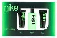 Nike Ultra Green Men Set - EDT 100 ml + sprchový gel 75 ml + balzám po holení 75 ml dárková sada