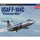 Academy USAF F 104C Vietnam War 12576 1:72