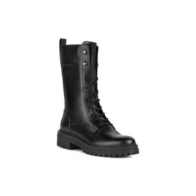 Geox polokozačky D Iridea D36HRE 00043 C9999 Black – Zbozi.Blesk.cz