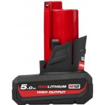 MILWAUKEE M12 HB5 M12 5.0 Ah HIGH OUTPUT 4932480165 – HobbyKompas.cz