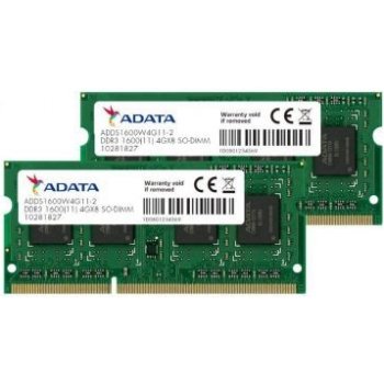 ADATA SODIMM DDR3L 4GB 1600MHz CL11 ADDS1600W4G11-2