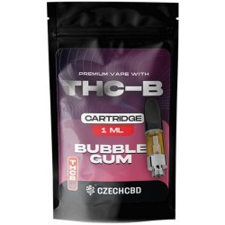 Czech CBD THC-B cartridge Bubble gum 1m