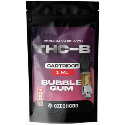 Czech CBD THC-B cartridge Bubble gum 1m – Zboží Mobilmania