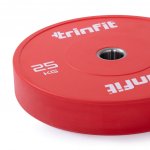 TRINFIT Olympijský kotouč Bumper Plate Training 25 kg 50 mm – Hledejceny.cz