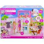 Barbie dům s panenkou a štěnětem herní set HCD48 – Sleviste.cz