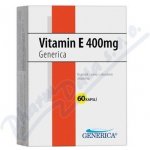 Generica Vitamin E 400 mg 60 kapslí – Hledejceny.cz