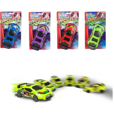 Teddies Auto závodní driftovací plast 17cm na setrvačník 4 barvy – Zboží Dáma