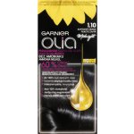 Garnier Olia Permanent Hair Color olejová permanentní barva na vlasy 1,10 Black Sapphire 50 g – Sleviste.cz
