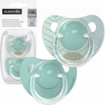 Suavinex dudlík anatomický silikon 2 ks Dreams zelená – Zboží Mobilmania