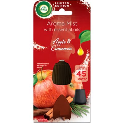 Air Wick Aroma Mist Skořice a jablko náhradní náplň do aroma difuzéru 20 ml