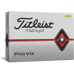 Titleist Pro V1x žluté 12 ks – Zboží Mobilmania