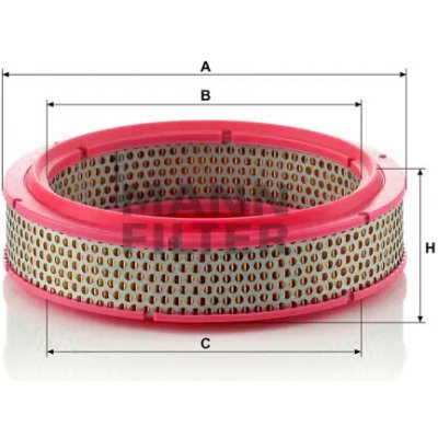 MANN FILTER Vzduchový filtr C 2120/2 – Hledejceny.cz