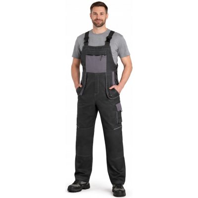 Canis CXS LUXY ROBIN kalhoty s laclem černá/šedá – Sleviste.cz