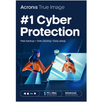 Acronis True Image Advanced pro 1 počítač + 50 GB úložiště, předplatné na 1 rok – Zboží Živě