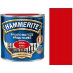 Akzo Nobel Hammerite přímo na rez hladký 0,25L Červený Červený – Sleviste.cz