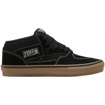 Vans Half Cab Skate Black / Gum / White – Zboží Dáma