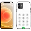 Pouzdro a kryt na mobilní telefon Apple mmCase na iPhone 12 mini bílý číselník