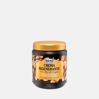 Mil Mil Argan/regenerační krém s arganovým olejem pro všechny typy vlasů 1000 ml – Hledejceny.cz