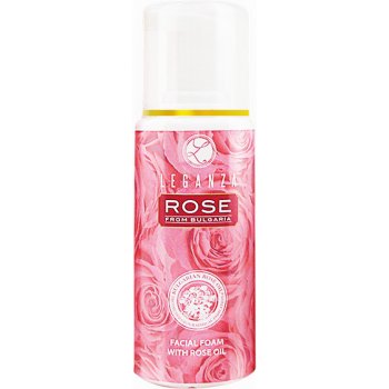Leganza Rose osvěžující čistící pleťová pěna (Bulgarian Rose Oil) 100 ml