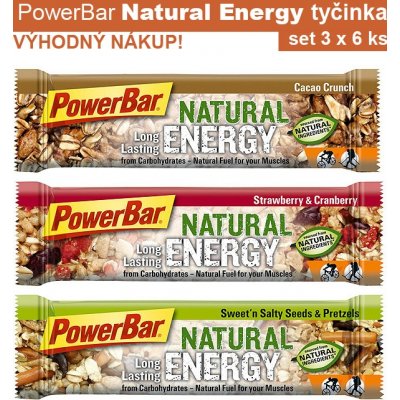 POWER BAR NATURAL ENERGY 40 g