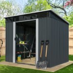 BestBerg ZDSL-6A 238 x 279 x 203 cm šedý – Zboží Dáma