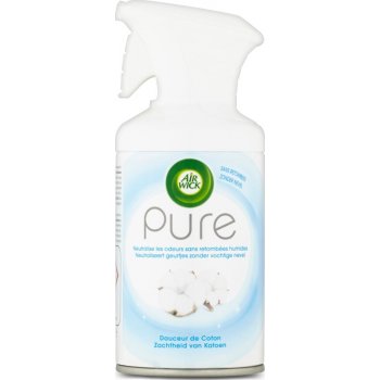 Air Wick FreshMatic Pure Jemná bavlna automatický osvěžovač náhradní náplň 250 ml